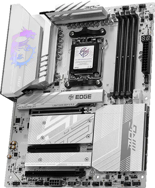 微星 MPG B850 EDGE TI WIFI 7刀锋钛