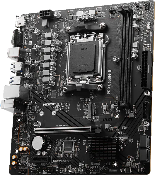 微星 PRO B650M-B DDR5