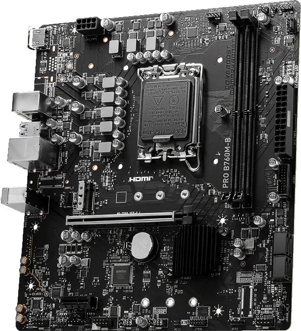 微星 PRO B760M-B DDR4