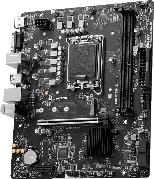 微星 PRO B760M-E DDR4