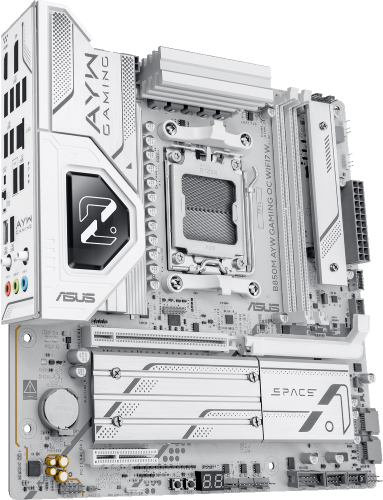 华硕 B850M AYW GAMING OC WIFI7 W 哎呦喂