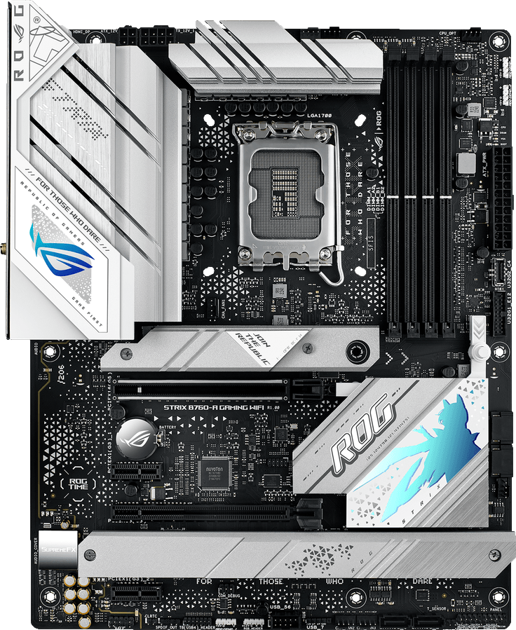 华硕 ROG STRIX B760-A GAMING WIFI 吹雪