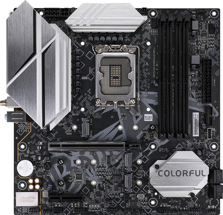 七彩虹 BATTLE-AX B760M-PLUS WIFI V21 黑刃DDR4