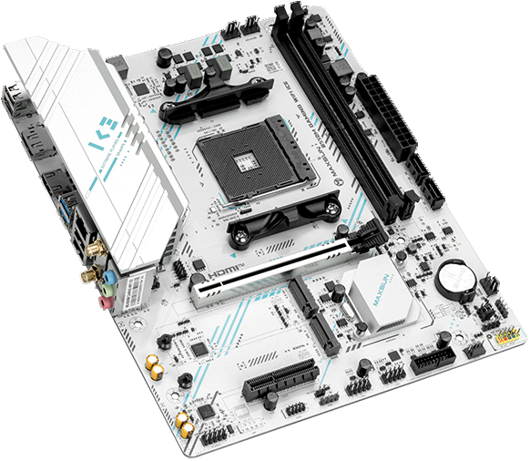 铭瑄 MS-B550M GAMING WIFI ICE