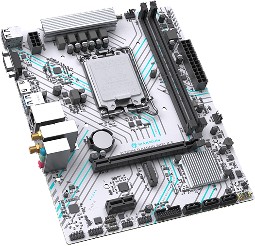 铭瑄 MS-B760M GAMING WIFI ICE电脑