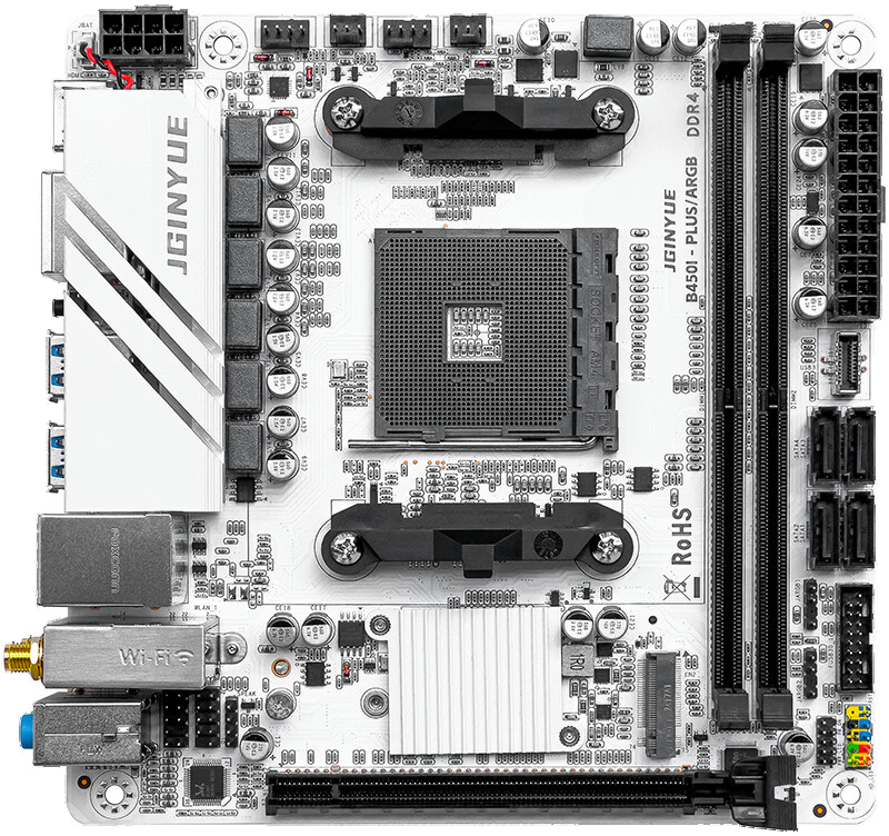 精粤 B450I PLUS ARGB ITX DDR4