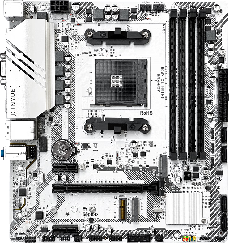 精粤 B450M TI ARGB DDR4