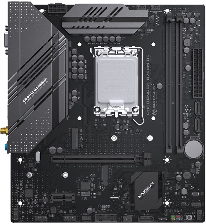 铭瑄 B760 MS M D5 WIFI DDR5