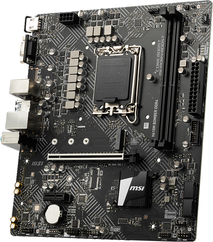 微星 H610M BOMBER DDR4 爆破弹