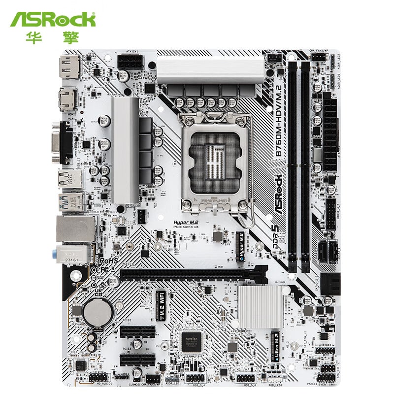 华擎 B760 ASROCK M HDV M.2 D5
