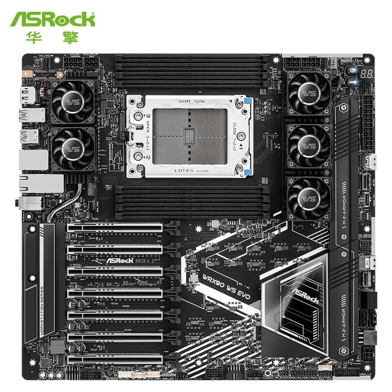 华擎 WRX90 ASROCK WS EVO