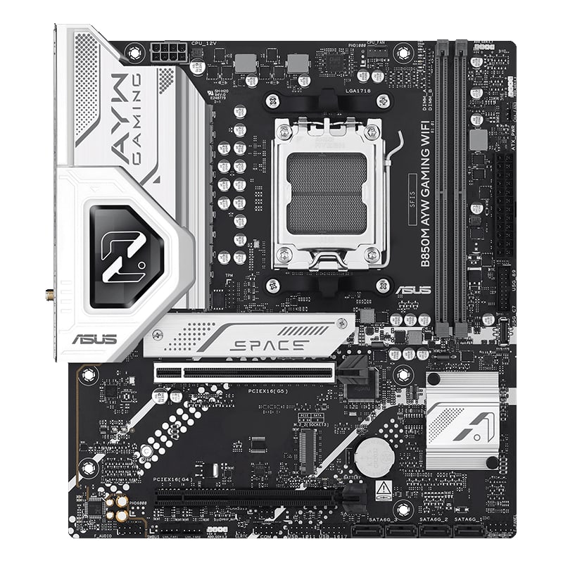 华硕 B850M AYW GAMING WIFI 哎呦喂