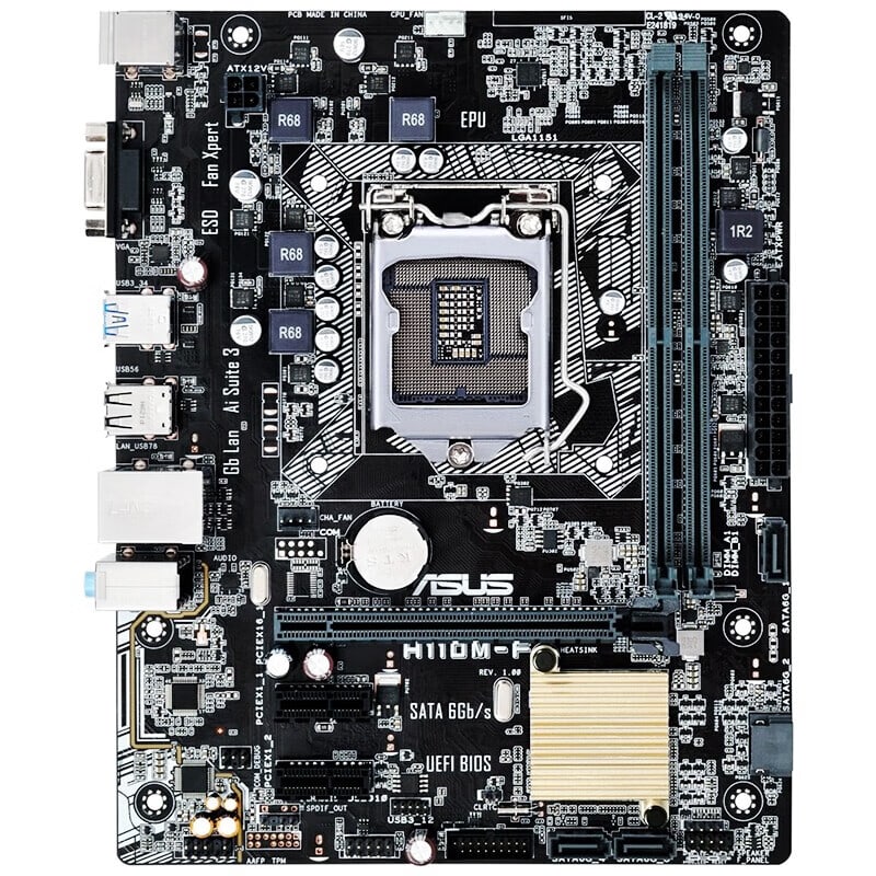 华硕 H110M F DDR4 M ATX