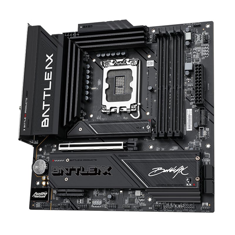 七彩虹 BATTLE-AX B760M-PLUS S WIFI7 V20 超级黑刃D4