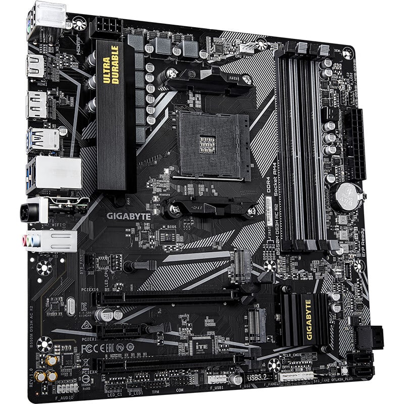 技嘉 超耐久B550M DS3H AC R2 DDR4 WIFI5