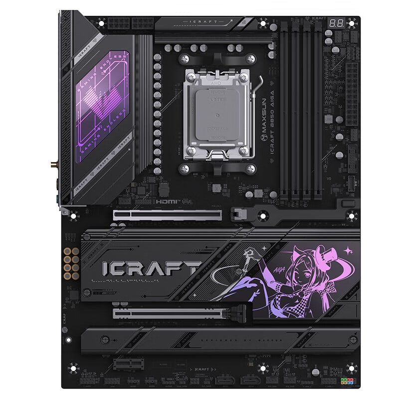 铭瑄 iCraft B850 AIGA瑷珈