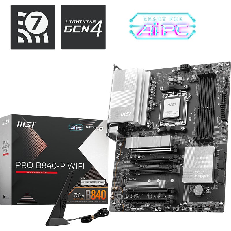 微星 B840M B M P WIFI6E GAMING