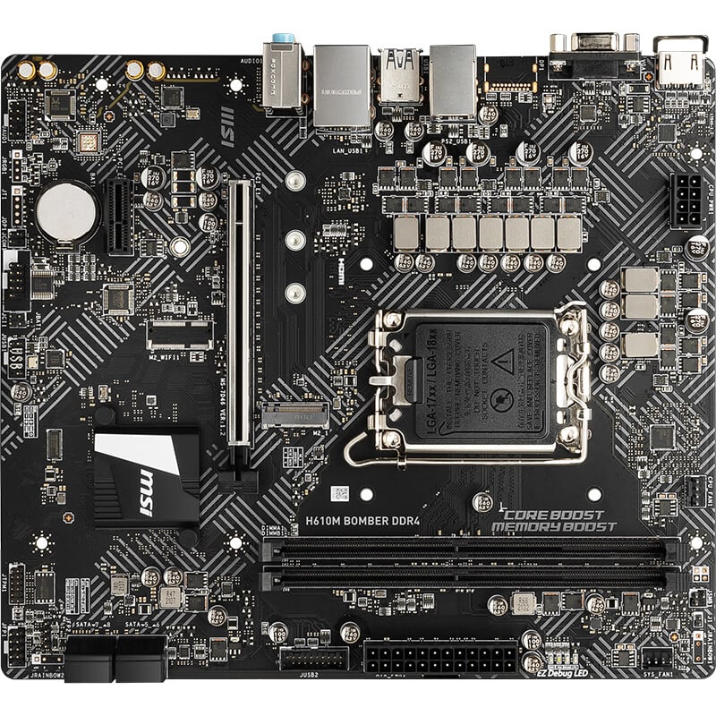 微星 H610M BOMBER DDR4 爆破弹