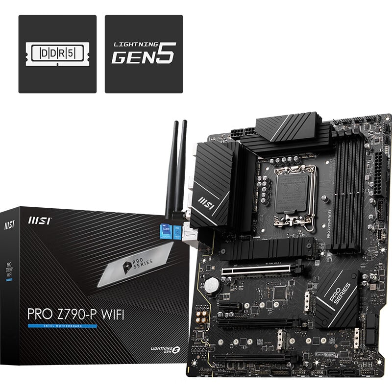 微星 PRO Z790-P WIFI DDR5