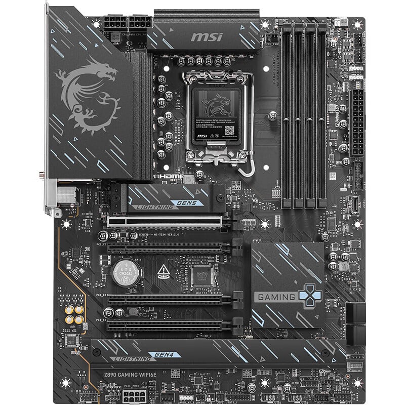 微星 Z890 GAMING WIFI6E DIY电脑