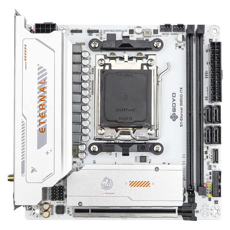 梅捷 B850 ITX WIFI6 DDR5