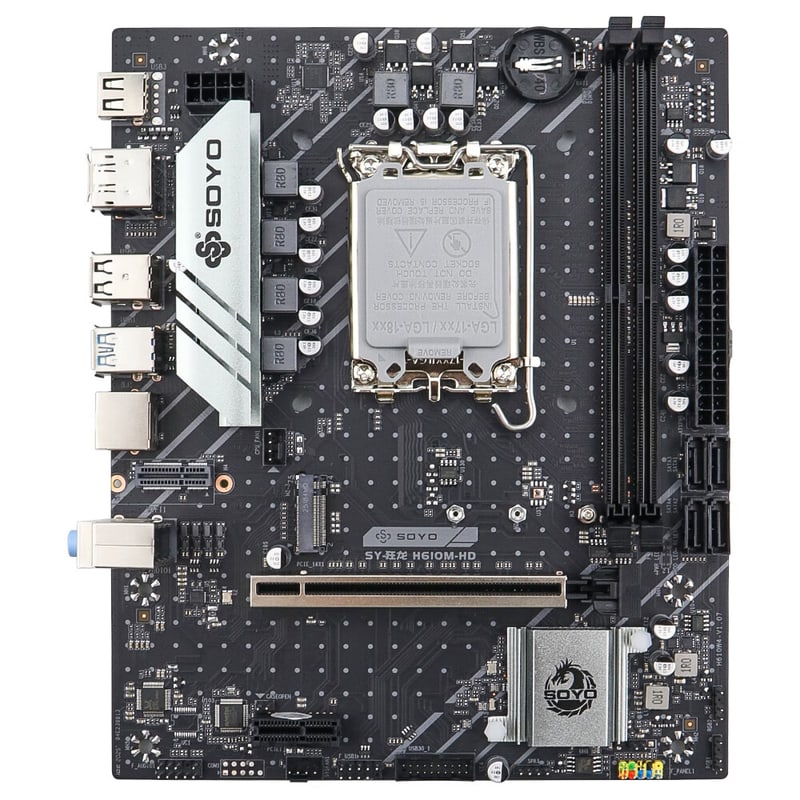 梅捷 H610M HD M2 DDR4