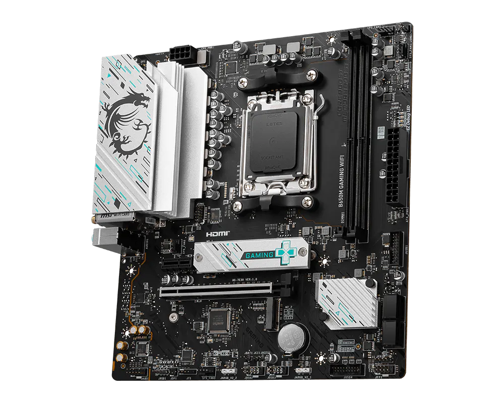 微星 B650M GAMING WIFI小白龙