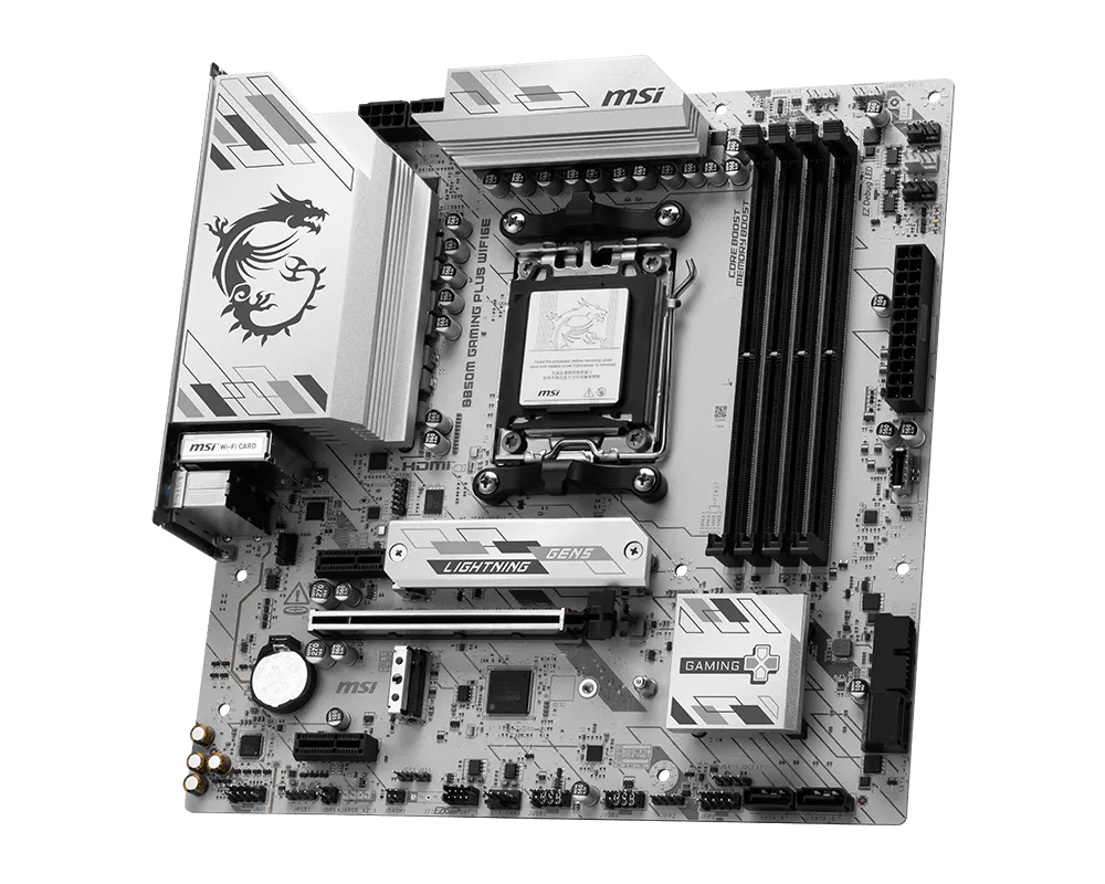 微星 B850M GAMING PLUS WIFI6E 小白龙