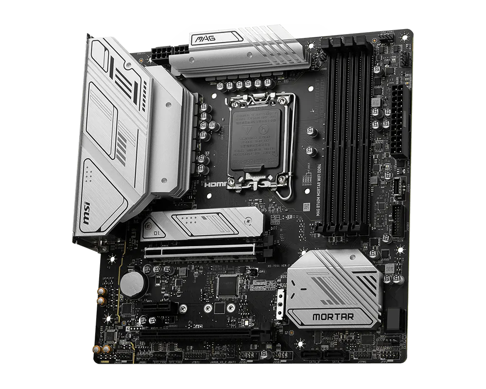 微星 MAG B760M MORTAR WIFI DDR4 迫击炮