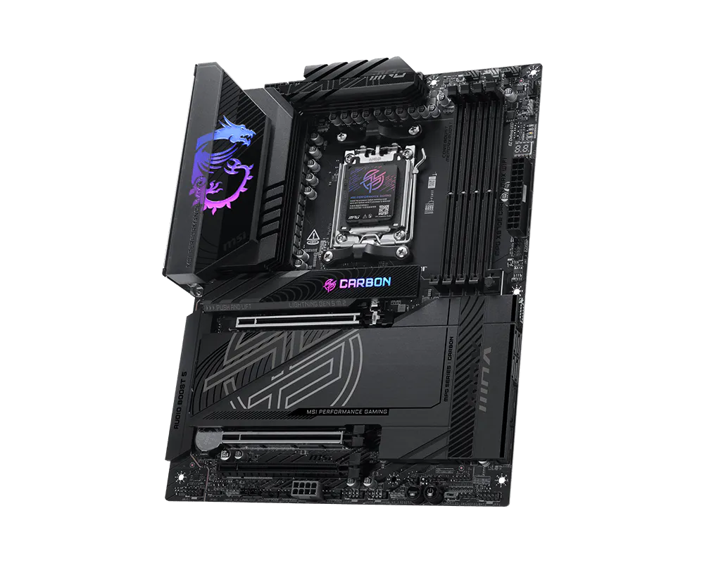 微星 MPG X870E CARBON MAX WIFI暗黑