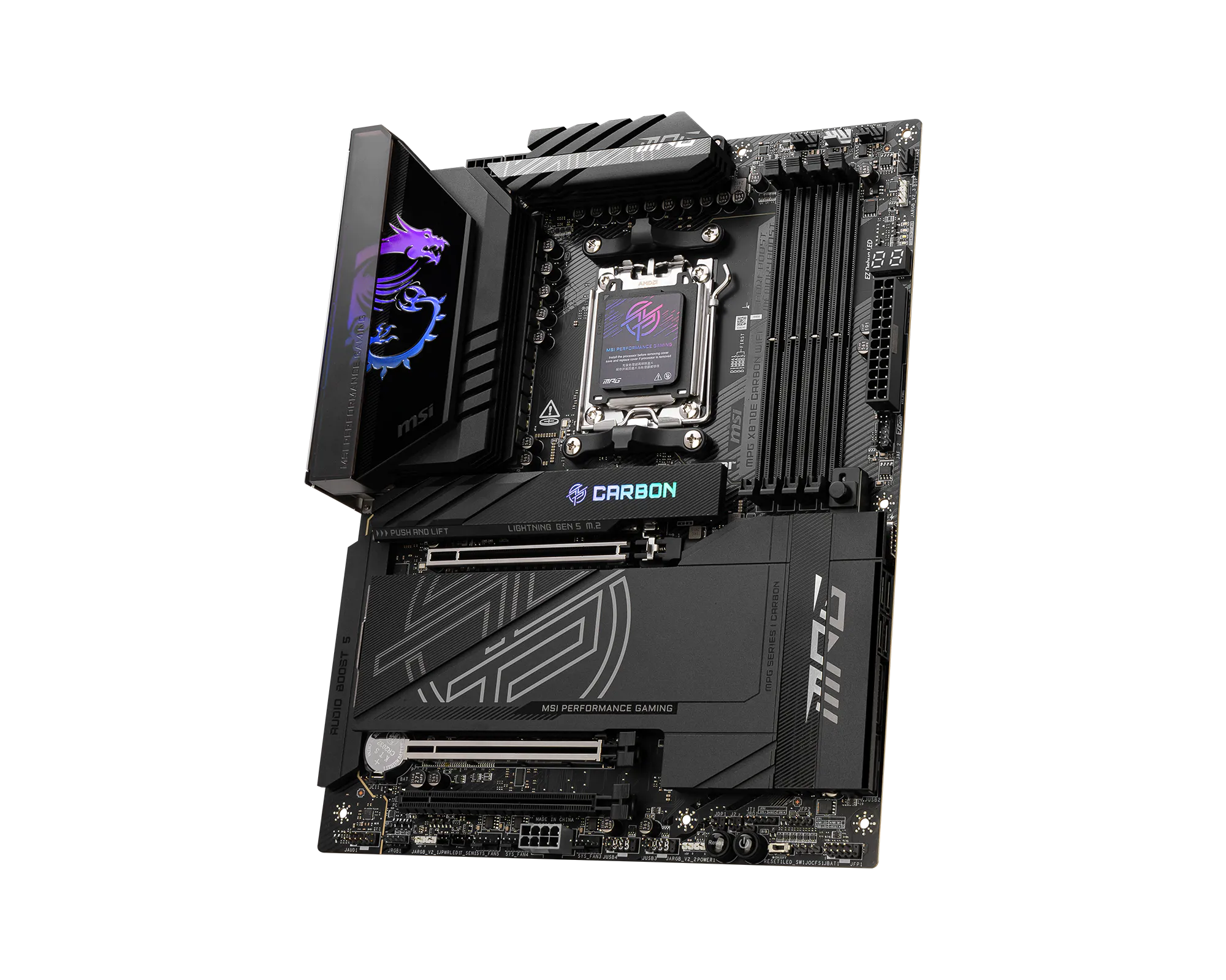 微星 MPG X870E CARBON WIFI 暗黑