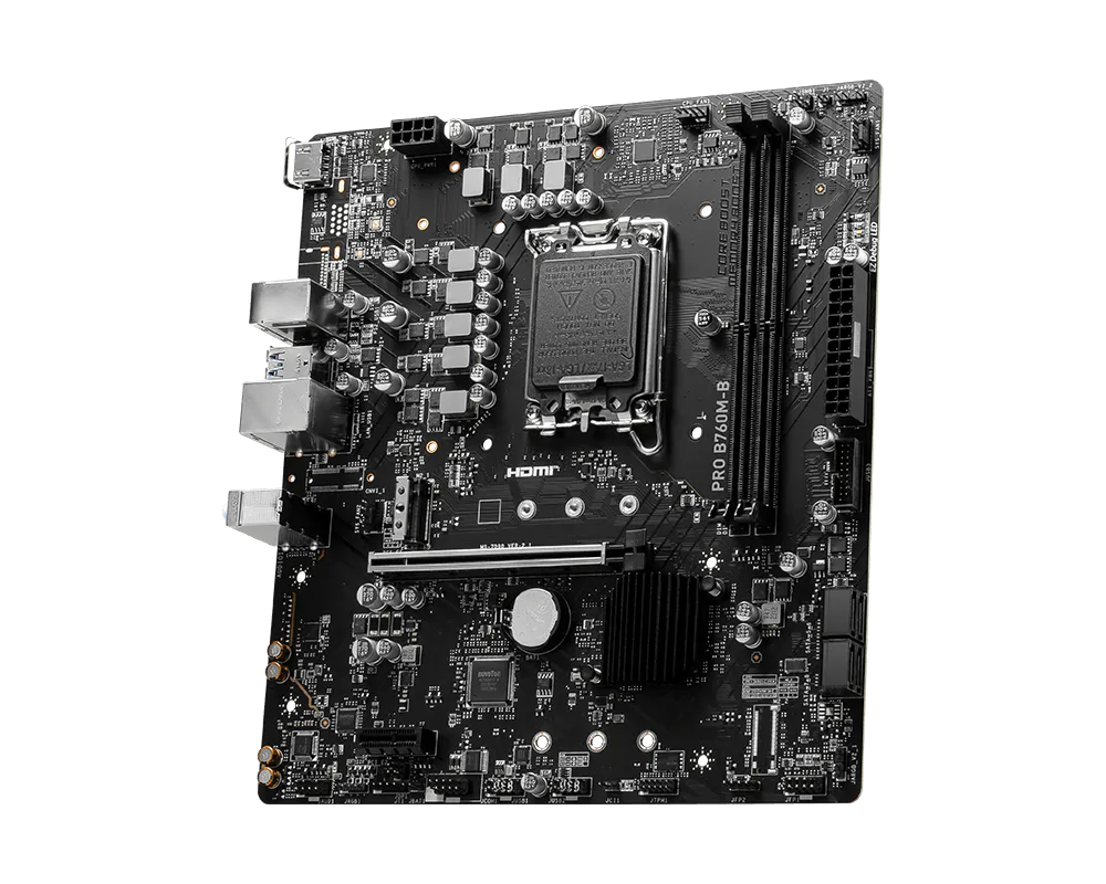 微星 PRO B760M-B DDR4