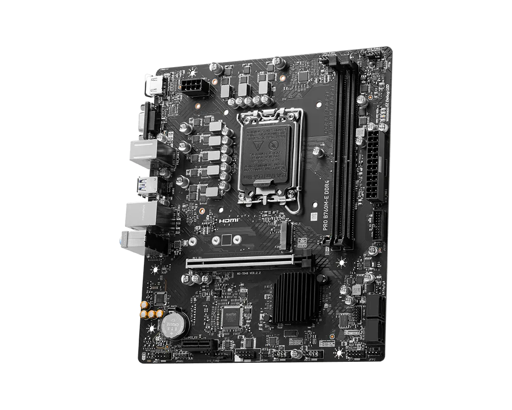 微星 PRO B760M-E DDR4