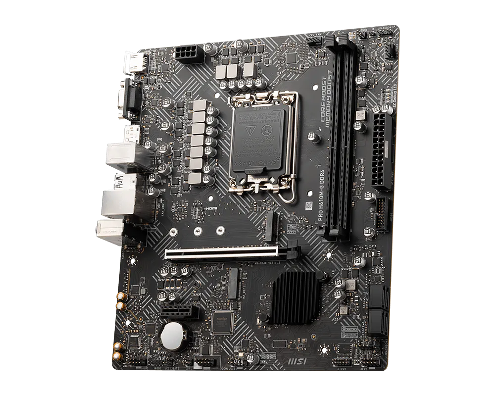 微星 PRO H610M-G DDR4