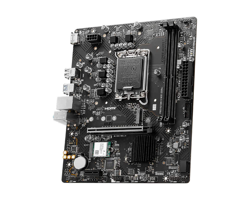 微星 PRO H610M-S WIFI DDR4电脑