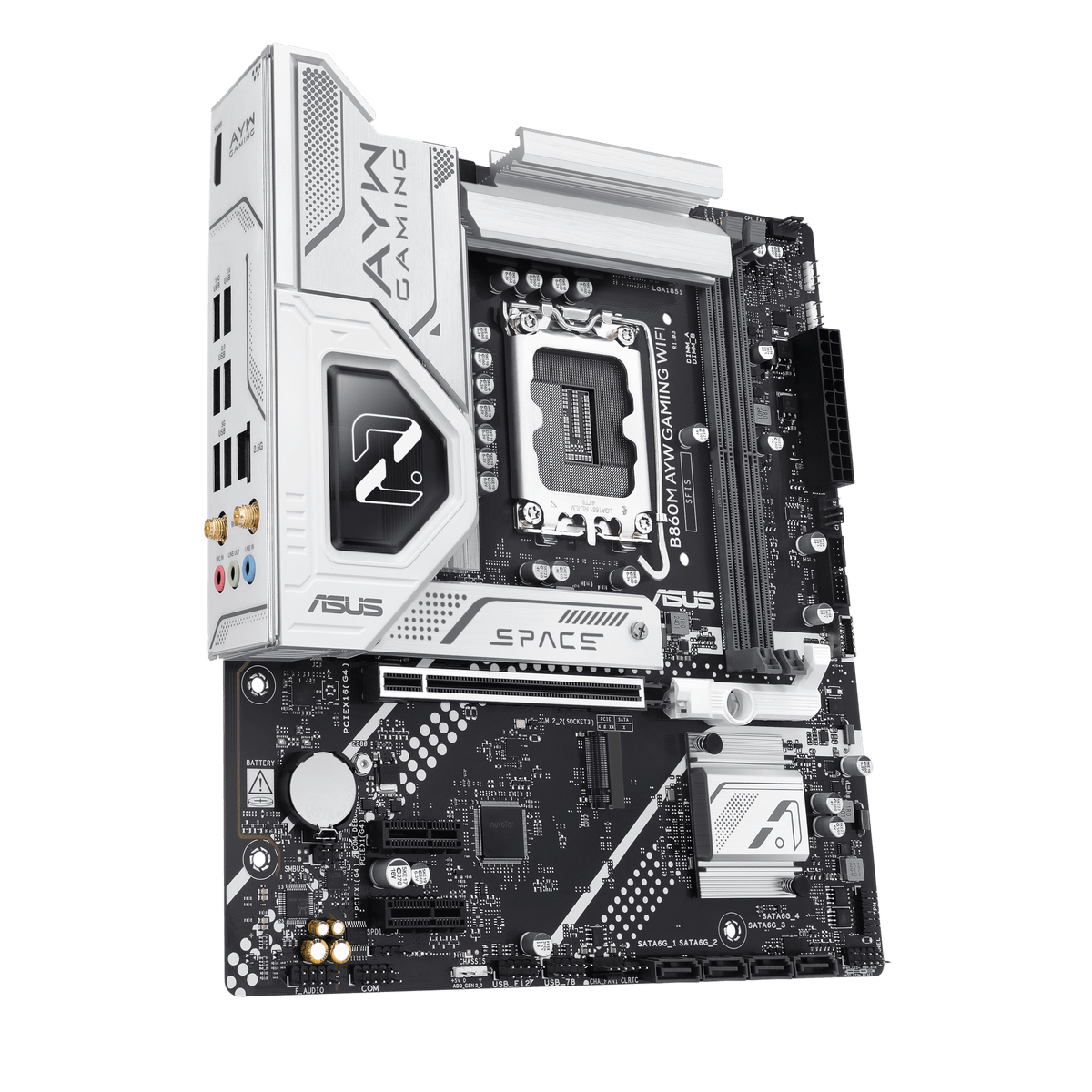 华硕 B860M AYW GAMING WIFI 哎呦喂