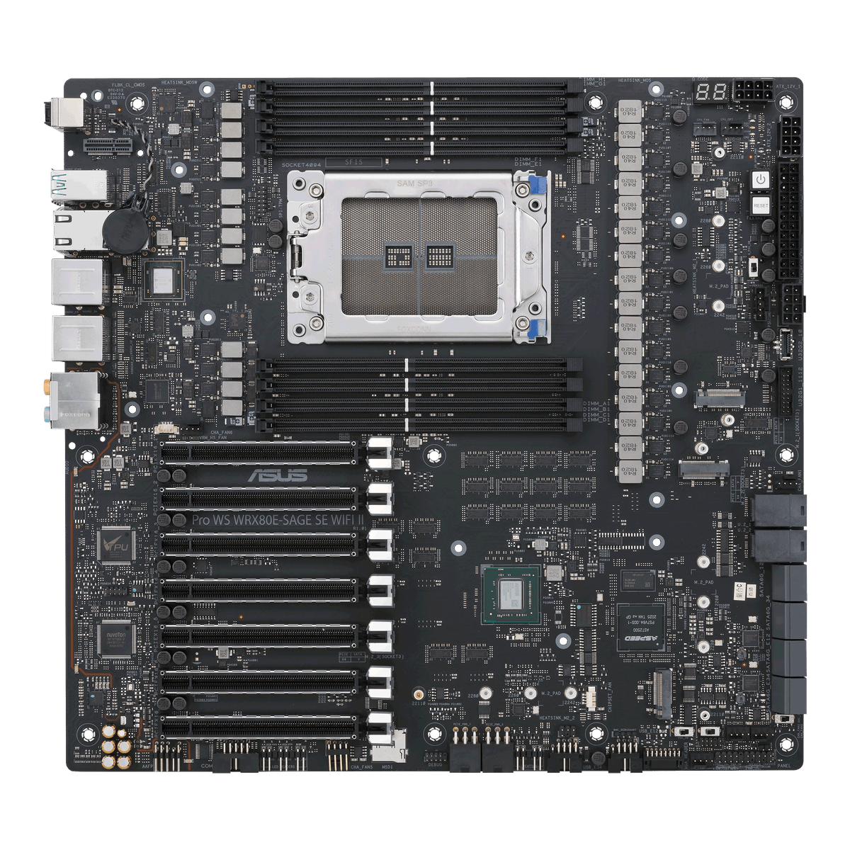 华硕 Pro WS WRX80E-SAGE SE WIFI II工作站