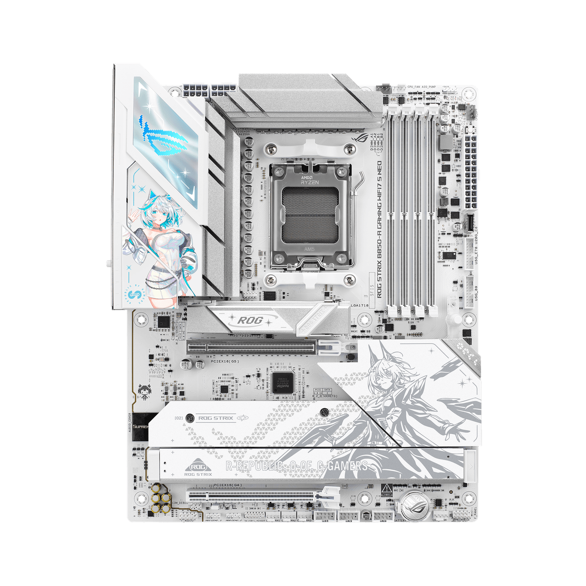 华硕 ROG STRIX B850-A GAMING WIFI7 S NEO吹雪