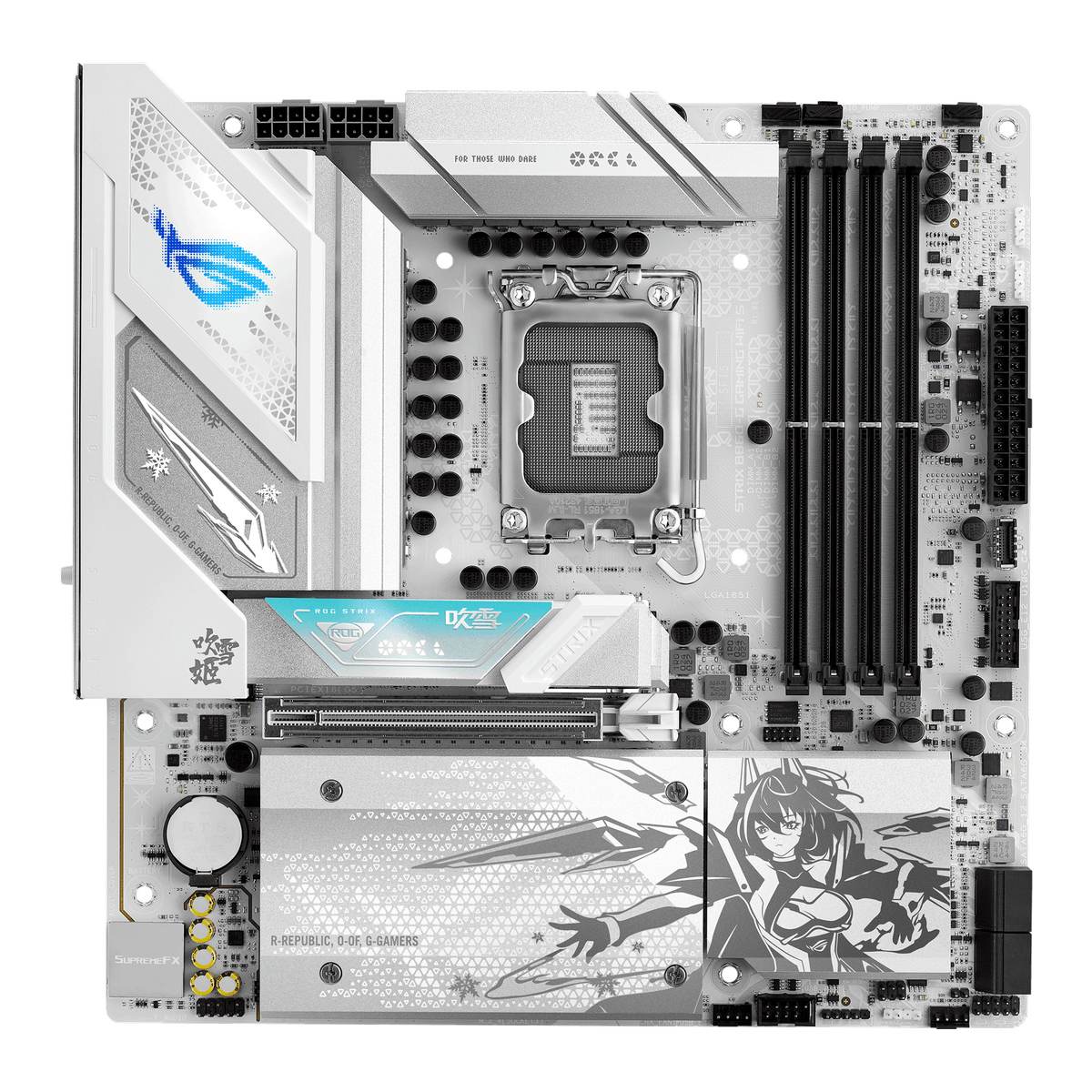 华硕 ROG STRIX B860-G GAMING WIFI S小吹雪