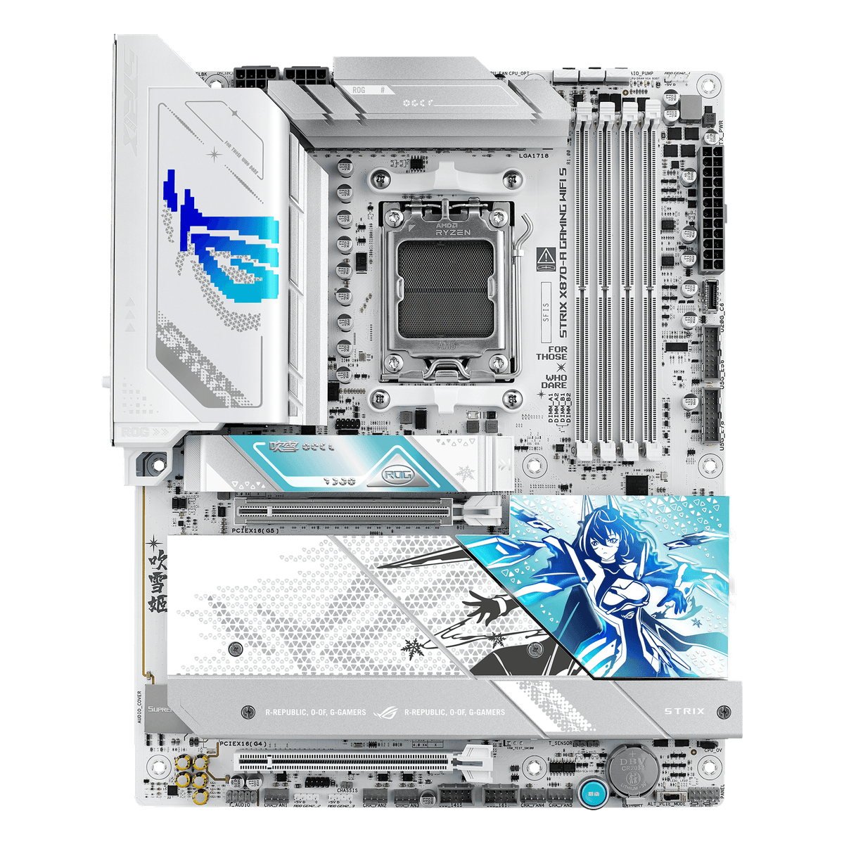 华硕 ROG STRIX X870-A GAMING WIFI S吹雪