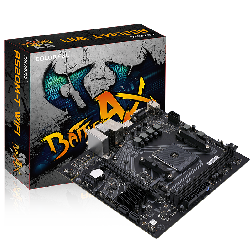 七彩虹 BATTLE-AX A520M-T WIFI V14 战斧DDR4