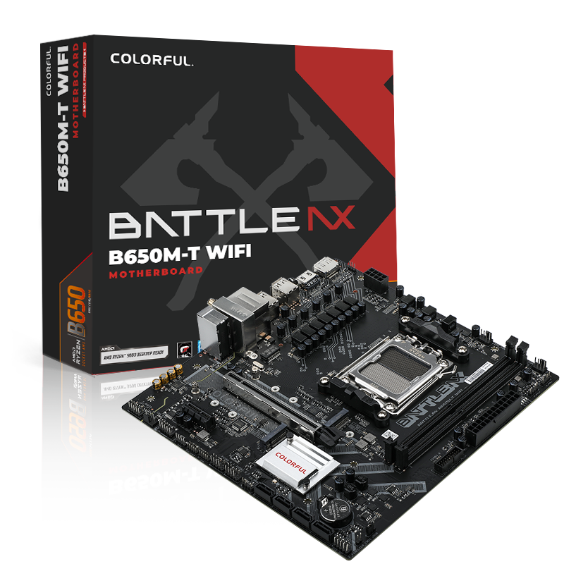 七彩虹 BATTLE-AX B650M-T WIFI V14 战斧DDR5