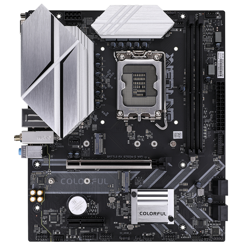 七彩虹 BATTLE-AX B760M-G WIFI V20A 小黑刃DDR4