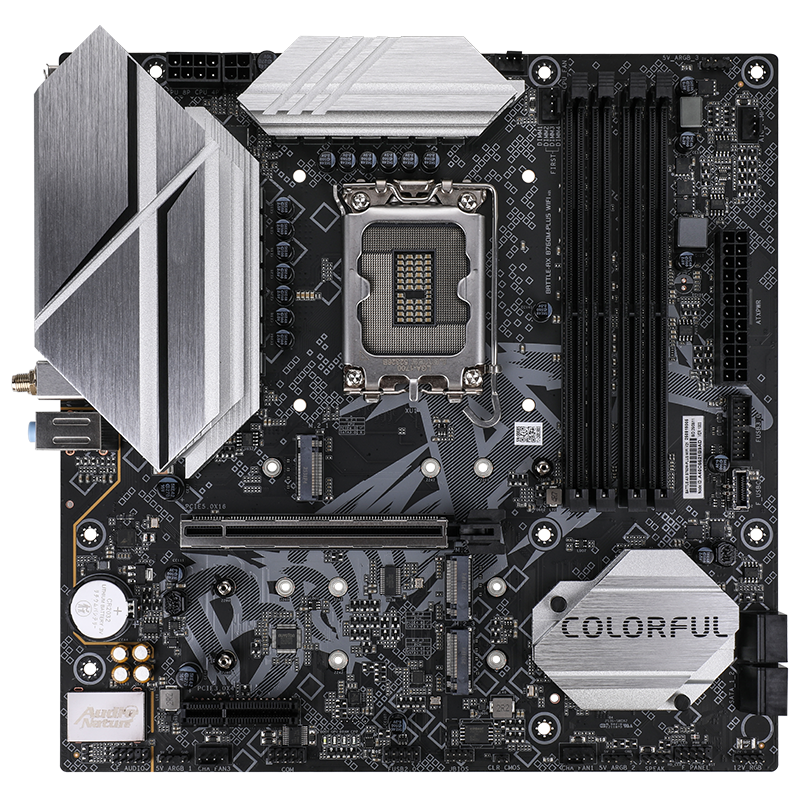 七彩虹 BATTLE-AX B760M-PLUS WIFI V21 黑刃DDR4