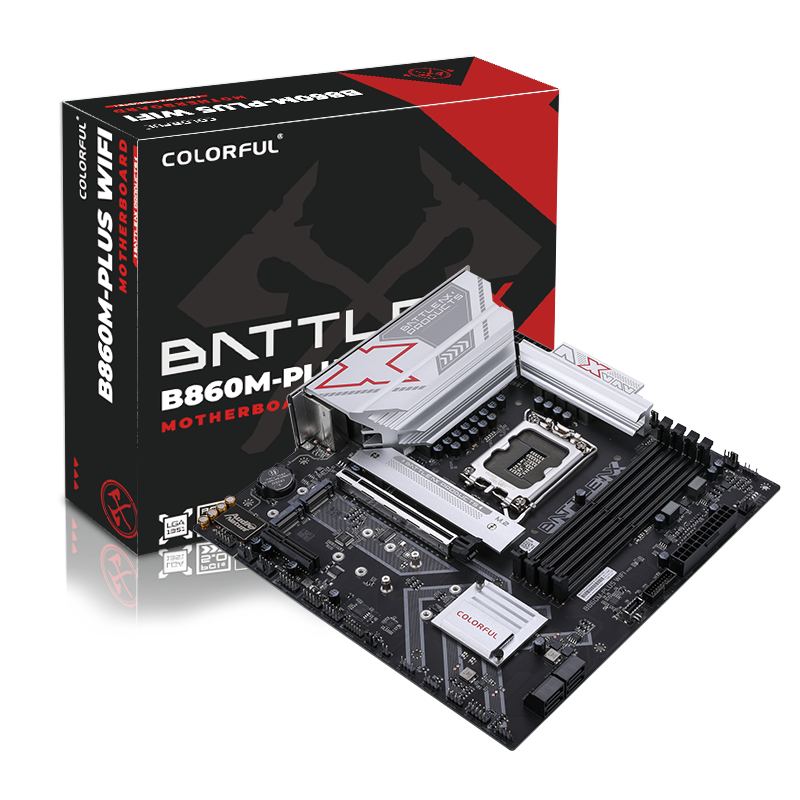 七彩虹 BATTLE-AX B860M-PLUS WIFI V20 黑刃DDR5