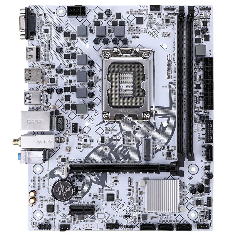七彩虹 BATTLE-AX H610M-E WIFI V21 战斧DDR4