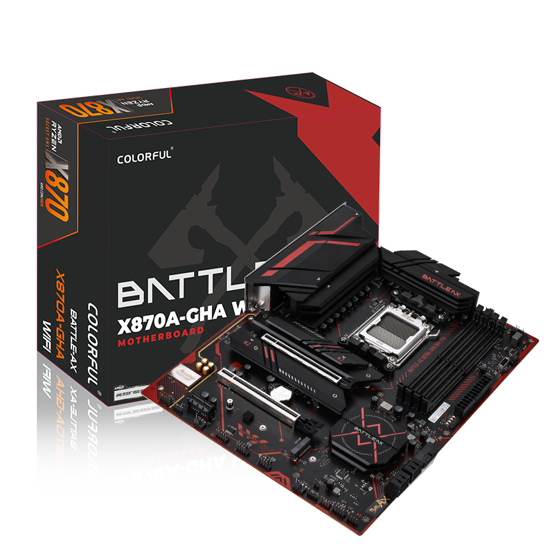 七彩虹 BATTLE-AX X870A-GHA WIFI V14 战斧干哈DDR5