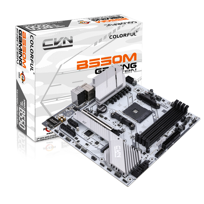 七彩虹 CVN B550M GAMING FROZEN V15战列舰DDR4
