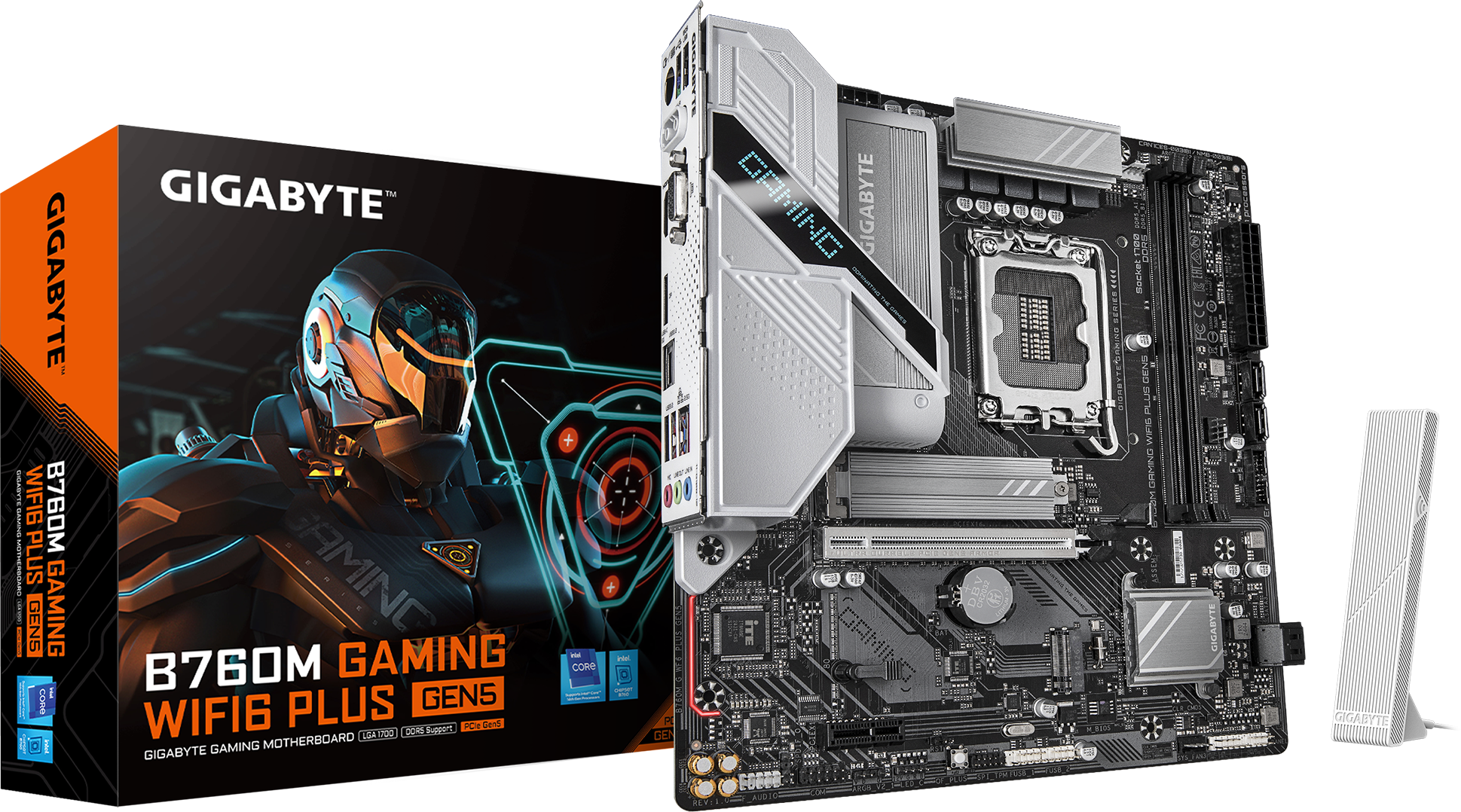 技嘉 白魔鹰B760M GAMING WIFI6 PLUS GEN5 DDR5