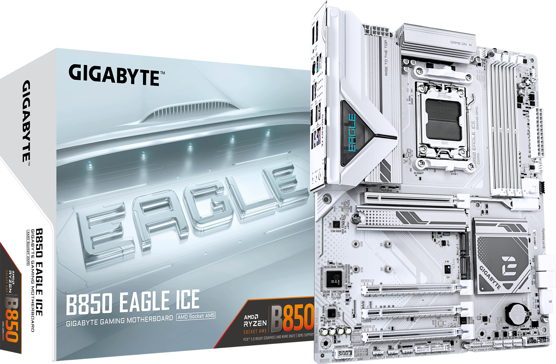 技嘉 冰猎鹰B850 EAGLE ICE DDR5